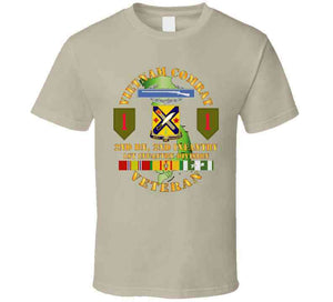 Army - Vietnam Combat Infantry Veteran W 2nd Bn 2nd Inf 1st Inf Div Ssi T Shirt