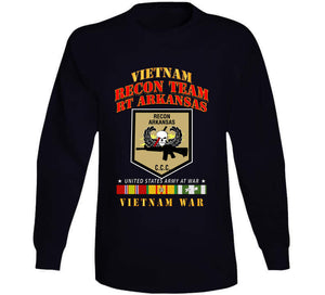 Recon Team -  Recon Team - Rt Arkansas - Vietnam War W Vn Svc Hoodie