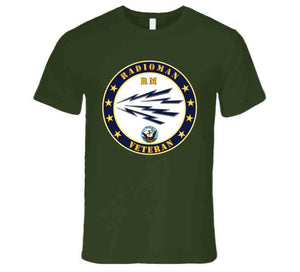Navy - Radioman - Rm - Veteran W Usn T Shirt