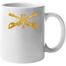 Load image into Gallery viewer, Army - 3rd Squadron 17th Cavalry Regiment Branch Wo Txt T Shirt
