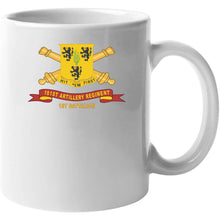 Load image into Gallery viewer, Army - 181st Field Artillery Regiment - Dui W Br - Ribbon, 1st Battalion X 300 T Shirt
