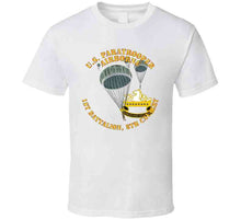 Load image into Gallery viewer, Army - Us Paratrooper - 1st Battalion 8th Cavalry Long Sleeve T Shirt
