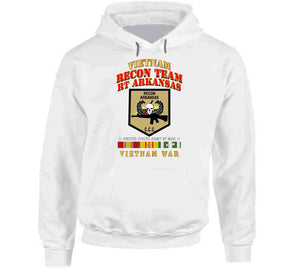 Recon Team -  Recon Team - Rt Arkansas - Vietnam War W Vn Svc Hoodie