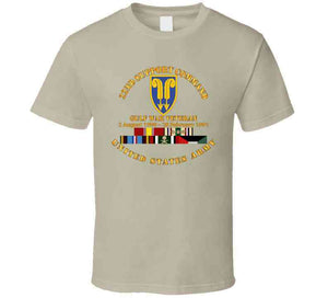 Army - Gulf War Vet w  22nd Support Command - Cir w SVC T Shirt