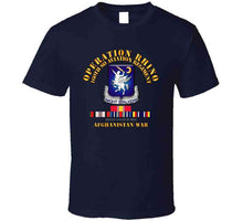 Load image into Gallery viewer, Special Operations Forces - Operation Rhino - Afghanistan - 160th Special Operations Aviation Regiment  With Service Ribbon T Shirt, Premium &amp; Hoodie

