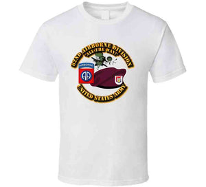 Army - 82nd Airborne Div - Beret - Mass Tac - Maroon  - 1 Recon Sqn 17th Cav T Shirt