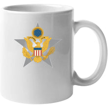 Load image into Gallery viewer, Branch Insignia - Officer - General Staff - White Gradientx 300 Classic T Shirt, Crewneck Sweatshirt, Hoodie, Long Sleeve, Mug

