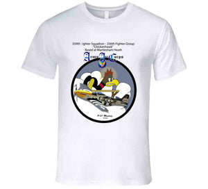 359th Fighter Squadron - 356th Fighter Group - P-51 T Shirt