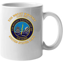 Load image into Gallery viewer, Navy - Uss Mount Whitney (lcc-20) X 300 T Shirt
