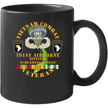 Load image into Gallery viewer, Army - Vietnam Combat Veteran W 101st Airborne Div W Jm - V1 X 300 T Shirt
