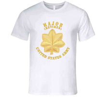 Load image into Gallery viewer, Army - Major - Maj - Retired - V1 T Shirt
