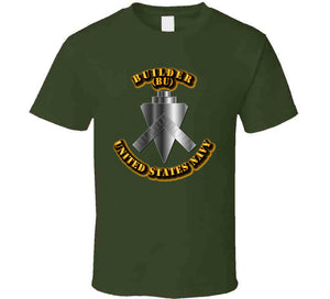 Navy - Rate - Builder T Shirt