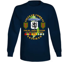 Load image into Gallery viewer, Army - Vietnam Combat Infantry Veteran W 2nd Bn 28th Inf 1st Inf Div Ssi T Shirt
