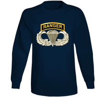 Load image into Gallery viewer, Sof - Airborne Badge - Ranger Tab T Shirt
