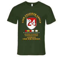 Load image into Gallery viewer, Army -  24th Engineer Group (construction) - Kaiserslautern, Germany 1954 - 1972- W Cold War Svc X 300 T Shirt
