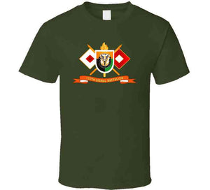 Army - 112th Signal Battalion W Signal Branch - Flash W Br - Ribbon X 300 T Shirt