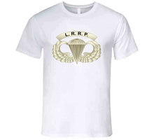 Load image into Gallery viewer, Army - Lrrp - Basic Airborne Badge W Lrrp Tab X 300 T Shirt
