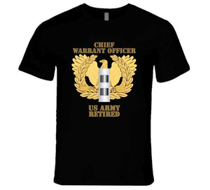 Army - Emblem - Warrant Officer - Cw2 - Retired T Shirt, Hoodie and Premium