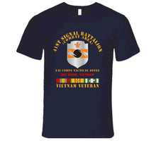 Load image into Gallery viewer, Army - 41st Signal Bn Combat Area Vn Vet W Svc Ribbon - Qui Nhon X 300 T Shirt
