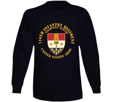 Load image into Gallery viewer, Army - 110th Infantry Regiment - Fighting Tenth - Dui X 300 T Shirt
