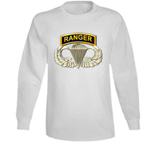 Load image into Gallery viewer, Sof - Airborne Badge - Ranger Tab T Shirt
