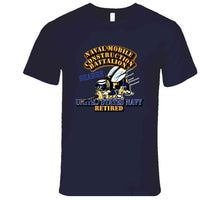 Load image into Gallery viewer, Navy - Seabee - Retired T Shirt
