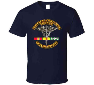 Hospital Corpsman, with Vietnam Service Ribbons - T Shirt, Premium and Hoodie