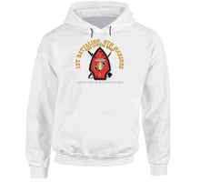 Load image into Gallery viewer, Usmc - 1st Bn, 8th Marines - The Cutting Edge - Marines At War X 300 Hoodie
