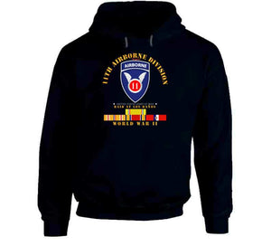 Army - 11th Airborne Division - Raid At Los BaÃ±os - Wwii W Pac Svc Hoodie