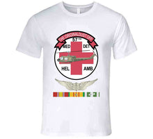 Load image into Gallery viewer, Army - 57th Medical Company - Original Dustoff - Aviator Badge - Vietnam W Vn Svc T Shirt

