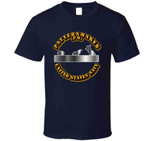 Load image into Gallery viewer, Navy - Rate - Patternmaker T Shirt
