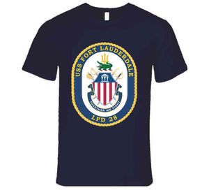 Navy - Uss Fort Lauderdale (lpd-28) Wo Txt X 300 T Shirt