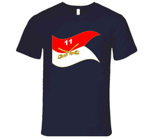 Load image into Gallery viewer, Army - 11th Armored Cavalry Regiment Guidon Waving X 300 T Shirt
