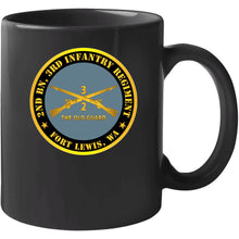 Load image into Gallery viewer, Army - 2nd Bn 3rd Infantry Regiment - Ft Lewis, Wa - The Old Guard W Inf Branch Long Sleeve T Shirt
