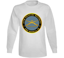 Load image into Gallery viewer, Army - 25th Infantry Regiment - Fort Missoula, Mt - Buffalo Soldiers W Inf Branch V1 T Shirt
