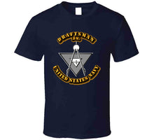 Load image into Gallery viewer, Navy - Rate - Draftsman T Shirt
