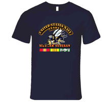 Load image into Gallery viewer, Navy - Seabee - Vietnam Veteran T Shirt, Hoodie and Long Sleeve Shirts
