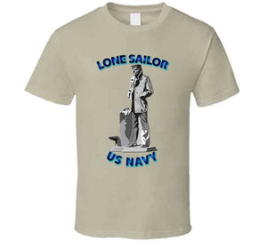 Navy - Lone Sailor T Shirt