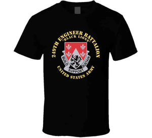 Army - Dui - 249th Engineer Battalion V1 Long Sleeve T Shirt