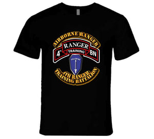 SOF - 4th Ranger Training Battalion - ABN RGR - FBGA T Shirt