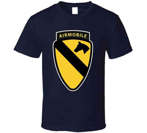 Army -  1st  Cav W Airmobile Tab - T-shirt
