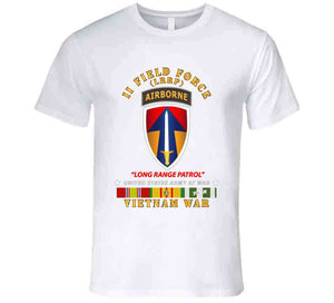 Army - Ii Field Force - Airborne Tab - Lrp - Vietnam W Vn Svc T Shirt