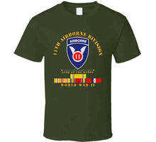 Load image into Gallery viewer, Army - 11th Airborne Division - Raid At Los BaÃ±os - Wwii W Pac Svc T Shirt
