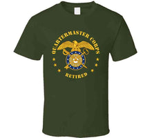 Load image into Gallery viewer, Army - Quartermaster Corps Branch - Retired T Shirt, Premium &amp; Hoodie
