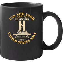 Load image into Gallery viewer, Navy - Uss New York (lpd-21) X 300 T Shirt
