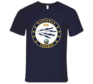 Navy - Radioman - Rm - Veteran W Usn T Shirt