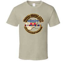 Load image into Gallery viewer, Combat Infantryman w Afghan SVC Ribbons T Shirt
