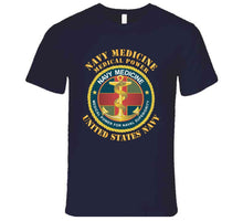 Load image into Gallery viewer, Navy Medicine - Medical Power For Naval Superiority X 300 T Shirt
