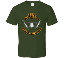 Load image into Gallery viewer, Navy - Rate - Fire Controlman T Shirt
