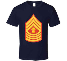 Load image into Gallery viewer, Usmc - Enlisted Insignia - E9 - Master Gunnery Sergeant (mgysgt) - Dress Blue Wo Txt X 300 T Shirt
